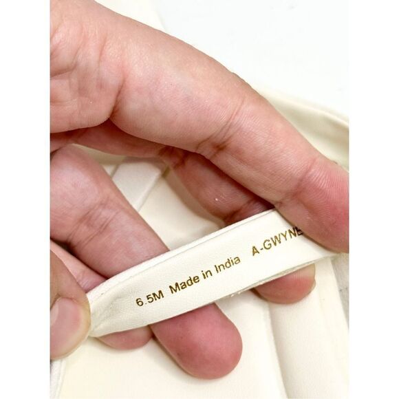 Sarto by Franco Sarto Sandals Womens Size 6.5 Leather Gwyneth Slip On Shoes - Picture 9 of 11